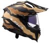 LS2 MX701 EXPLORER-06 CARBON  TRICK adventure helma hnědá/písková vel.3XL